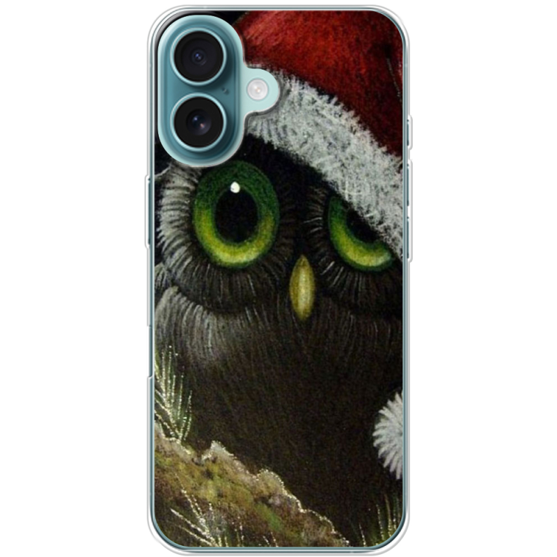 Чехол BoxFace Apple iPhone 16 Christmas Owl