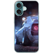 Чехол BoxFace Apple iPhone 16 Silver Car