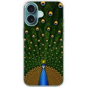 Чехол BoxFace Apple iPhone 16 Peacocks Tail