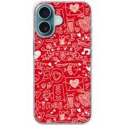 Чехол BoxFace Apple iPhone 16 Happy Valentines