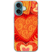 Чехол BoxFace Apple iPhone 16 Warm Hearts