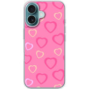 Чехол BoxFace Apple iPhone 16 Sugar Hearts