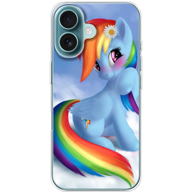Чехол BoxFace Apple iPhone 16 My Little Pony Rainbow Dash