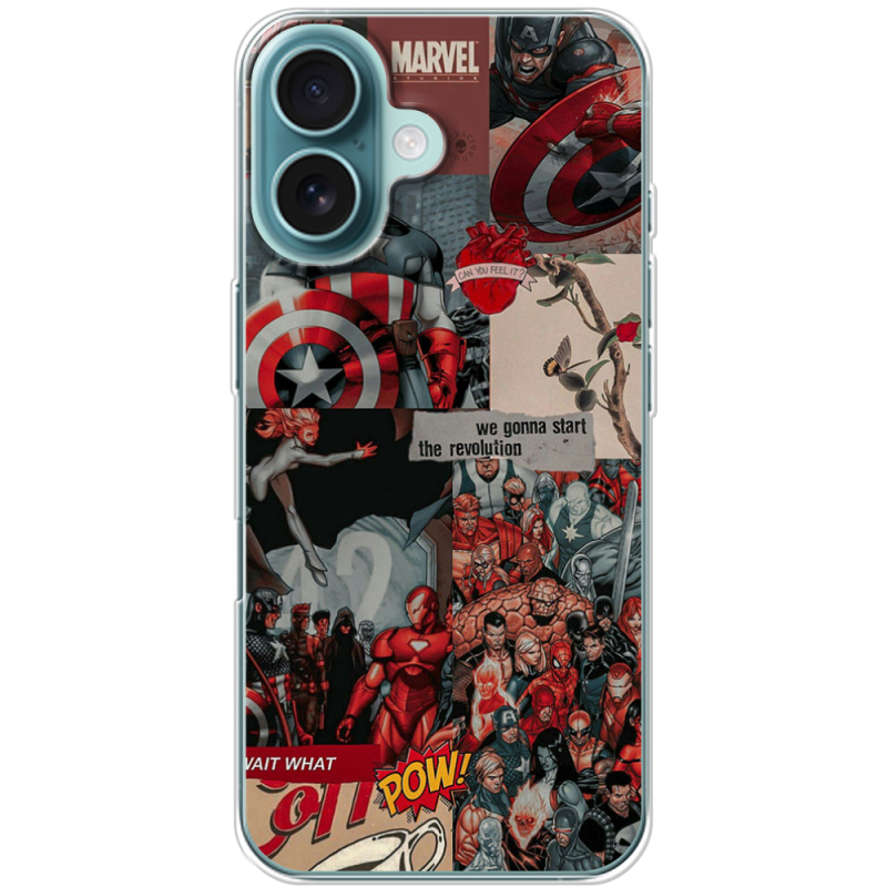 Чехол BoxFace Apple iPhone 16 Marvel Avengers