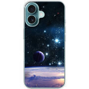 Чехол BoxFace Apple iPhone 16 Space Landscape