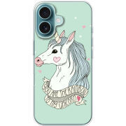 Чехол BoxFace Apple iPhone 16 My Unicorn