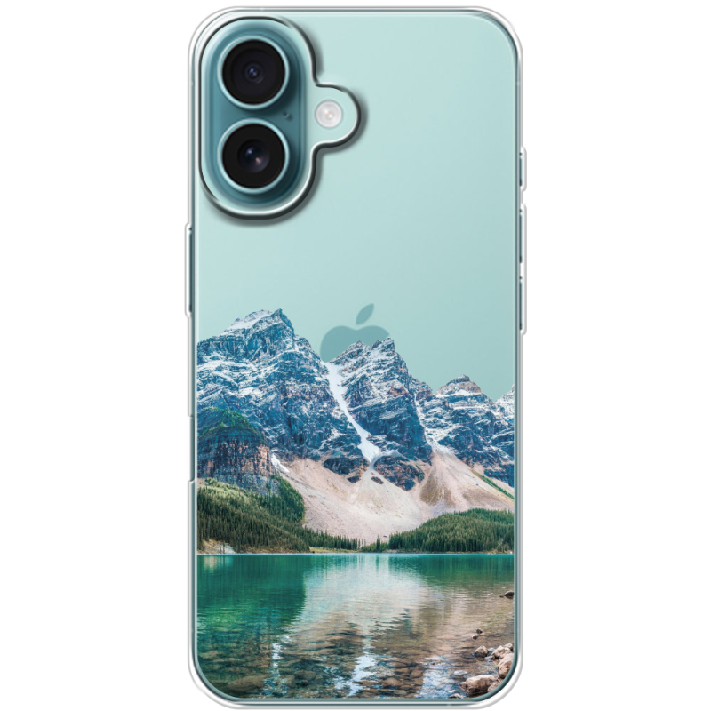 Прозрачный чехол BoxFace Apple iPhone 16 Blue Mountain