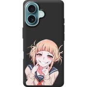 Черный чехол BoxFace Apple iPhone 16 Himiko Toga Smile