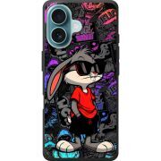 Черный чехол BoxFace Apple iPhone 16 Малий вухань