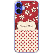 Чехол BoxFace Apple iPhone 16 Plus Именной Polka Dots