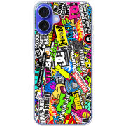 Чехол BoxFace Apple iPhone 16 Plus Multicolored Inscriptions