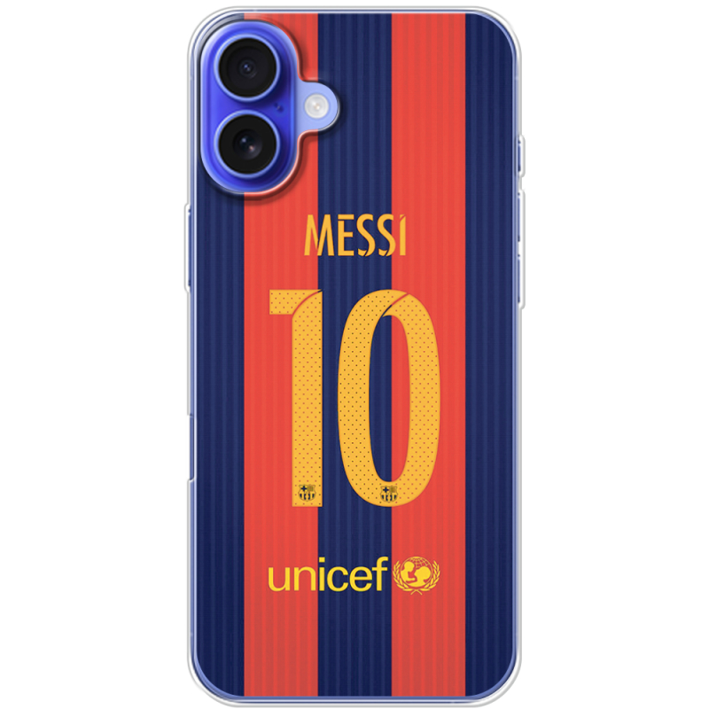 Чехол BoxFace Apple iPhone 16 Plus Messi 10