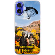 Чехол BoxFace Apple iPhone 16 Plus Pubg parachute