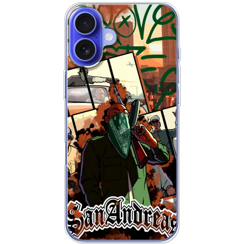 Чехол BoxFace Apple iPhone 16 Plus GTA San Andreas