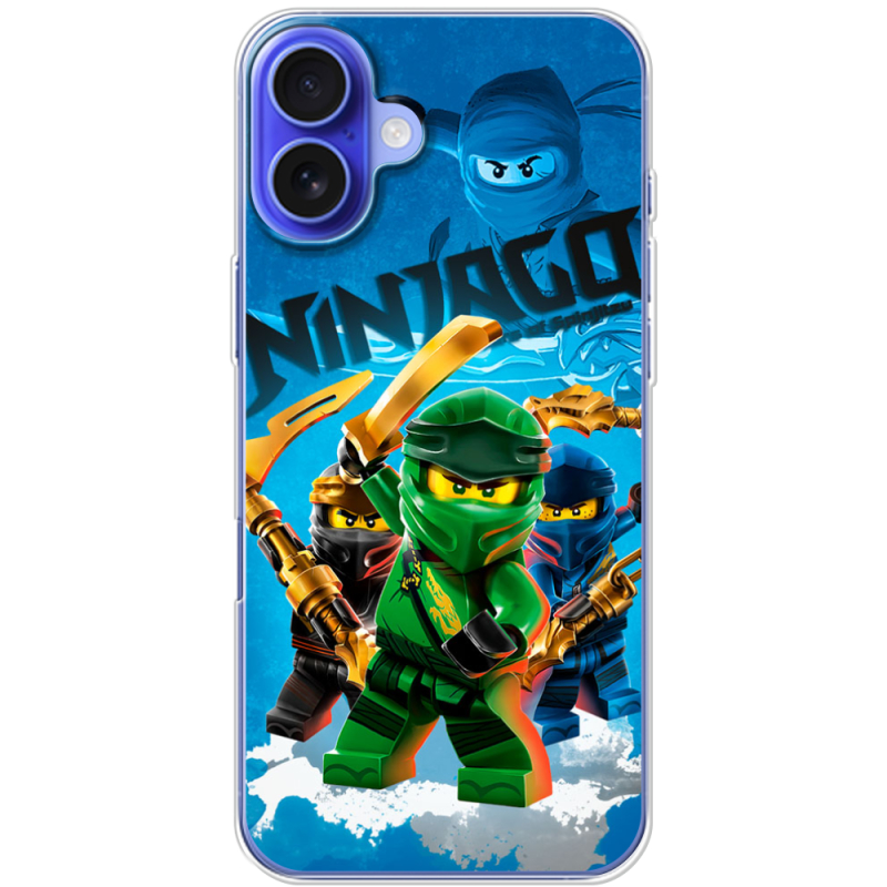 Чехол BoxFace Apple iPhone 16 Plus Lego Ninjago