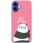 Чехол BoxFace Apple iPhone 16 Plus Dont Touch My Phone Panda