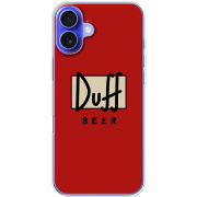 Чехол BoxFace Apple iPhone 16 Plus Duff beer