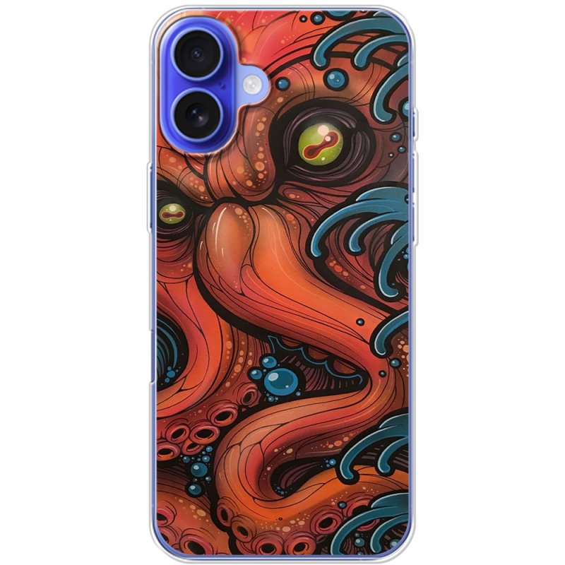 Чехол BoxFace Apple iPhone 16 Plus Octopus