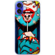 Чехол BoxFace Apple iPhone 16 Plus Girl Pop Art