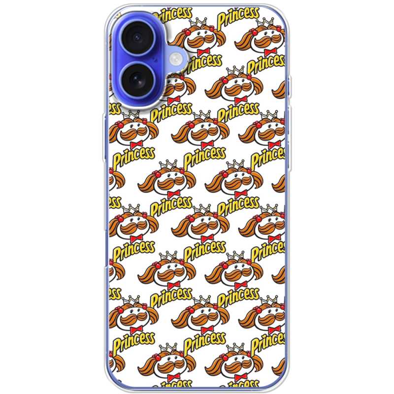 Чехол BoxFace Apple iPhone 16 Plus Pringles Princess