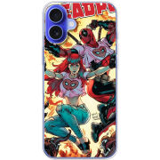 Чехол BoxFace Apple iPhone 16 Plus Deadpool and Mary Jane