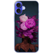 Чехол BoxFace Apple iPhone 16 Plus Exquisite Purple Flowers