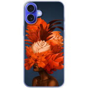 Чехол BoxFace Apple iPhone 16 Plus Exquisite Orange Flowers