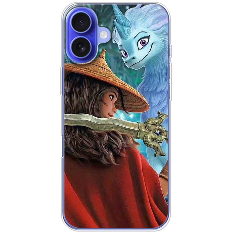 Чехол BoxFace Apple iPhone 16 Plus Raya and the Dragon