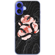 Чехол BoxFace Apple iPhone 16 Plus Snake Rose