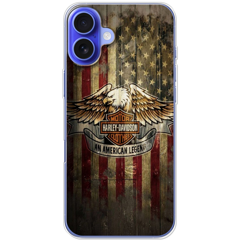 Чехол BoxFace Apple iPhone 16 Plus Harley An American Legend