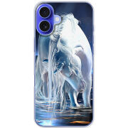 Чехол BoxFace Apple iPhone 16 Plus White Horse