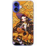 Чехол BoxFace Apple iPhone 16 Plus Kamado Nezuko Halloween