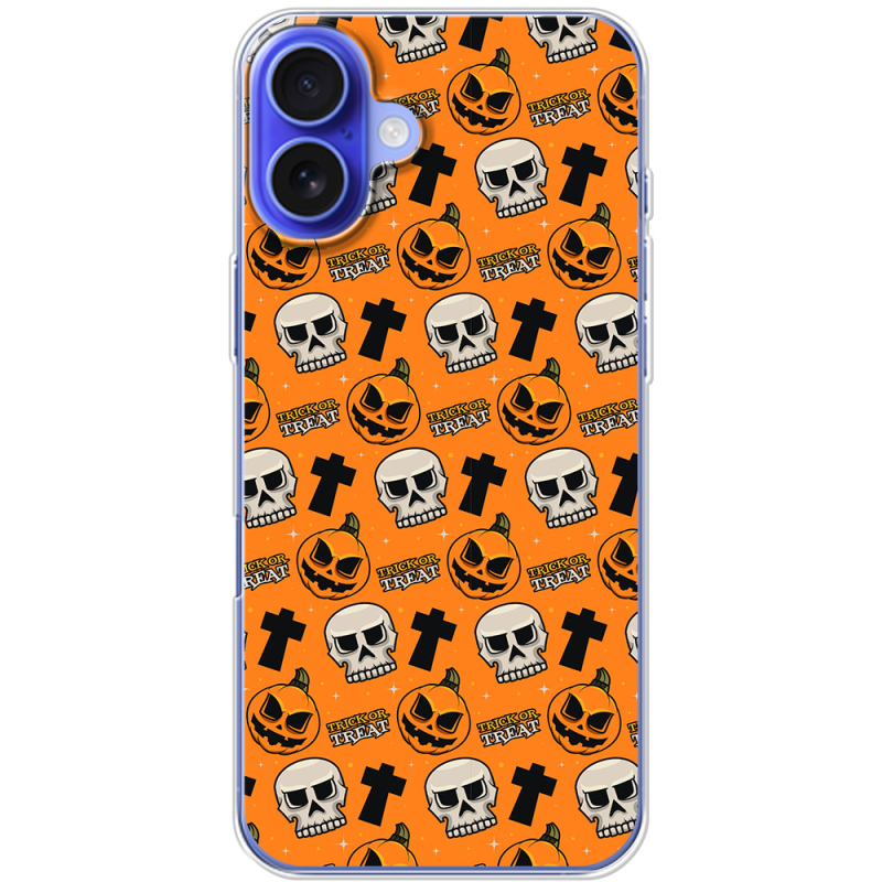 Чехол BoxFace Apple iPhone 16 Plus Halloween Trick or Treat