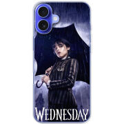 Чехол BoxFace Apple iPhone 16 Plus Wednesday Addams