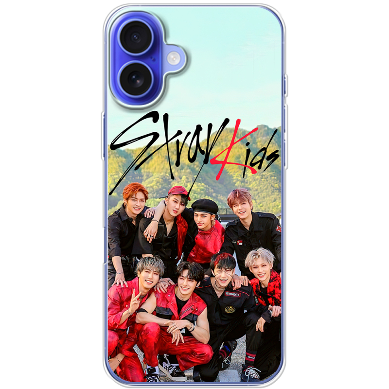 Чехол BoxFace Apple iPhone 16 Plus Stray Kids Boy Band