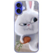 Чехол BoxFace Apple iPhone 16 Plus Rabbit Snowball