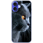 Чехол BoxFace Apple iPhone 16 Plus English cat