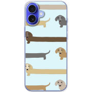 Чехол BoxFace Apple iPhone 16 Plus Dachshund