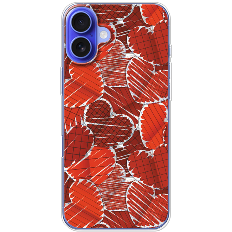 Чехол BoxFace Apple iPhone 16 Plus Heart Strings