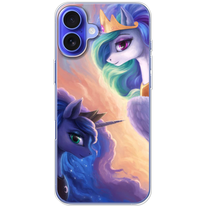 Чехол BoxFace Apple iPhone 16 Plus My Little Pony Rarity  Princess Luna