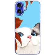 Чехол BoxFace Apple iPhone 16 Plus Wondering Cat