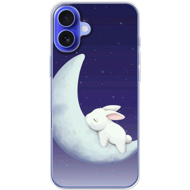 Чехол BoxFace Apple iPhone 16 Plus Moon Bunny