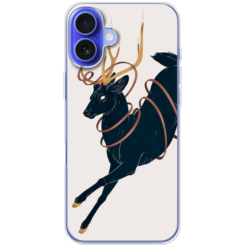 Чехол BoxFace Apple iPhone 16 Plus Black Deer