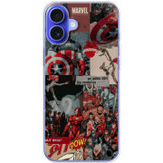 Чехол BoxFace Apple iPhone 16 Plus Marvel Avengers