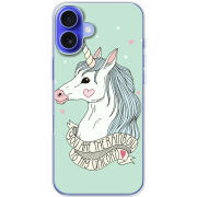 Чехол BoxFace Apple iPhone 16 Plus My Unicorn