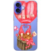 Прозрачный чехол BoxFace Apple iPhone 16 Plus Valentine Dwarfs