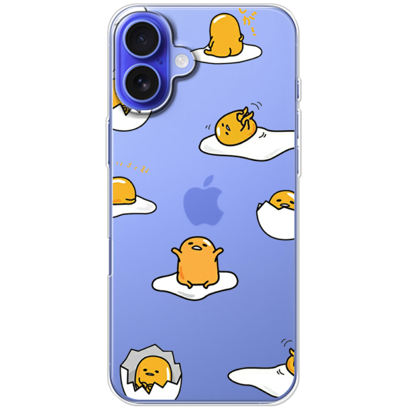 Прозрачный чехол BoxFace Apple iPhone 16 Plus Gudetama