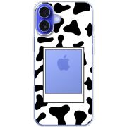 Прозрачный чехол BoxFace Apple iPhone 16 Plus Cow