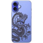 Прозрачный чехол BoxFace Apple iPhone 16 Plus Chinese Dragon