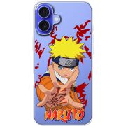 Прозрачный чехол BoxFace Apple iPhone 16 Plus Naruto